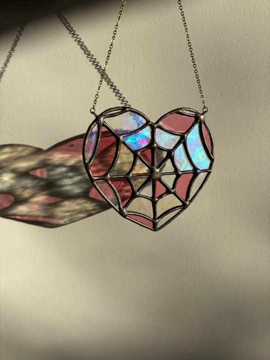 Spider's heart - Vitrail