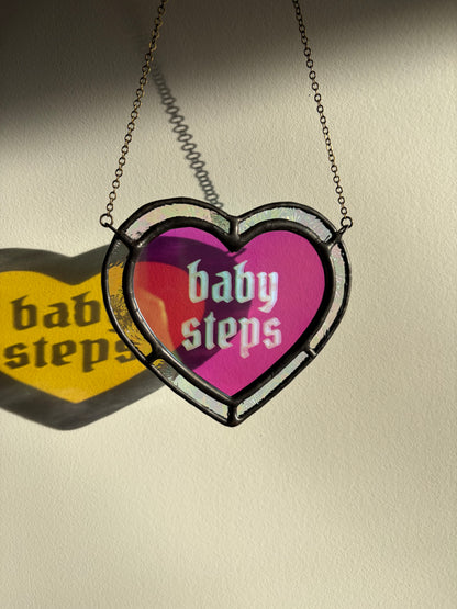 Valentine's heart - Vitrail