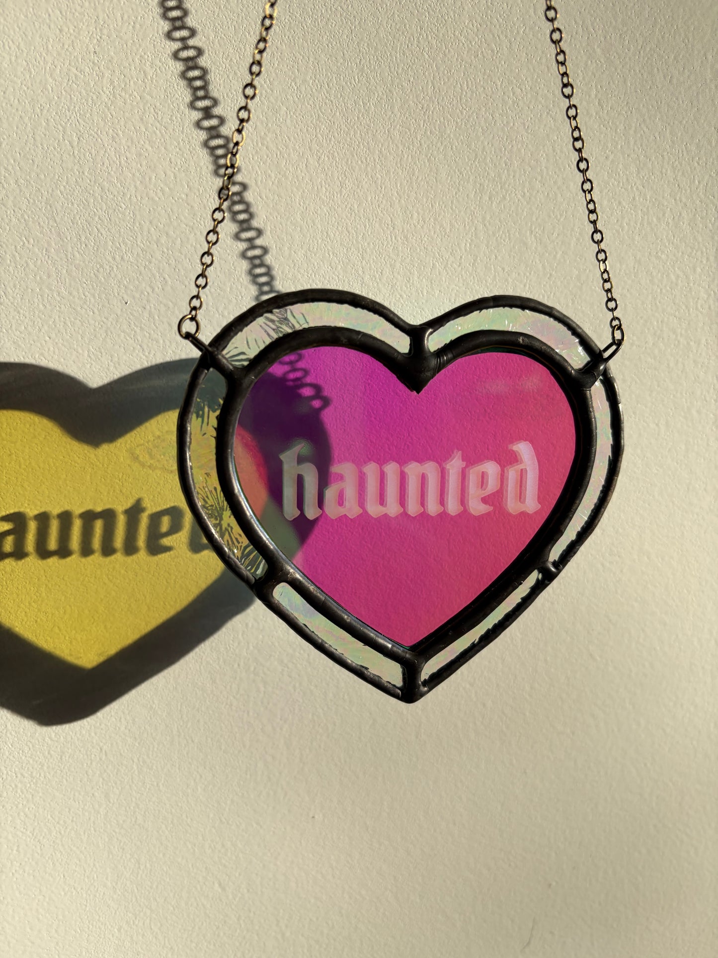 Valentine's heart - Vitrail