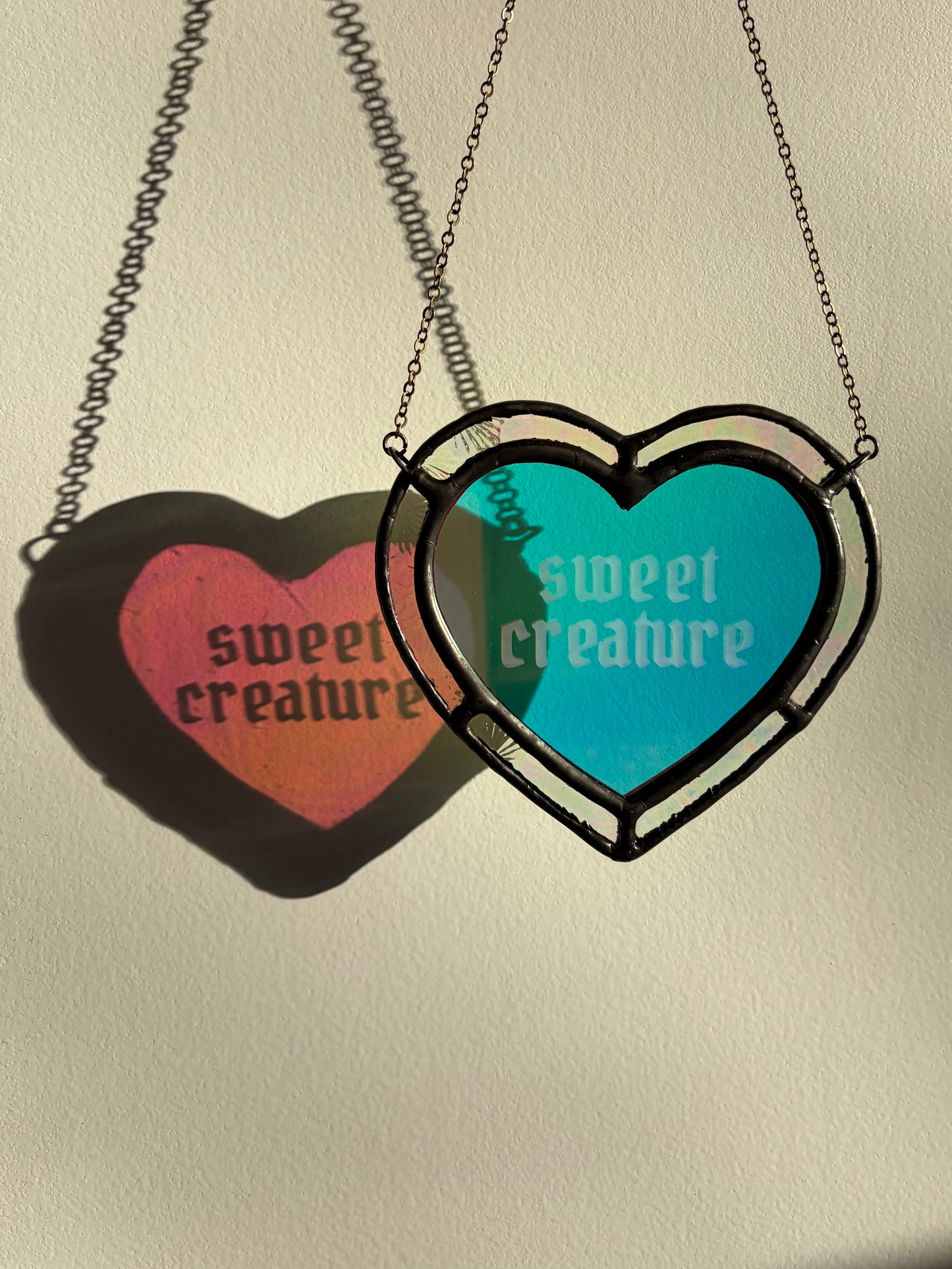 Valentine's heart - Vitrail