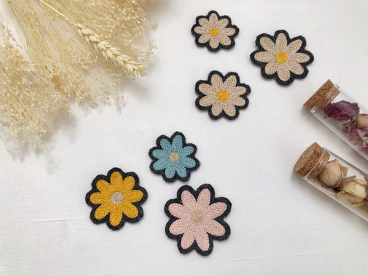 Daisies x 3 - Patch